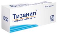 Тизанил 4мг таблетки №20 (SIMPEX PHARMA PVT LTD)